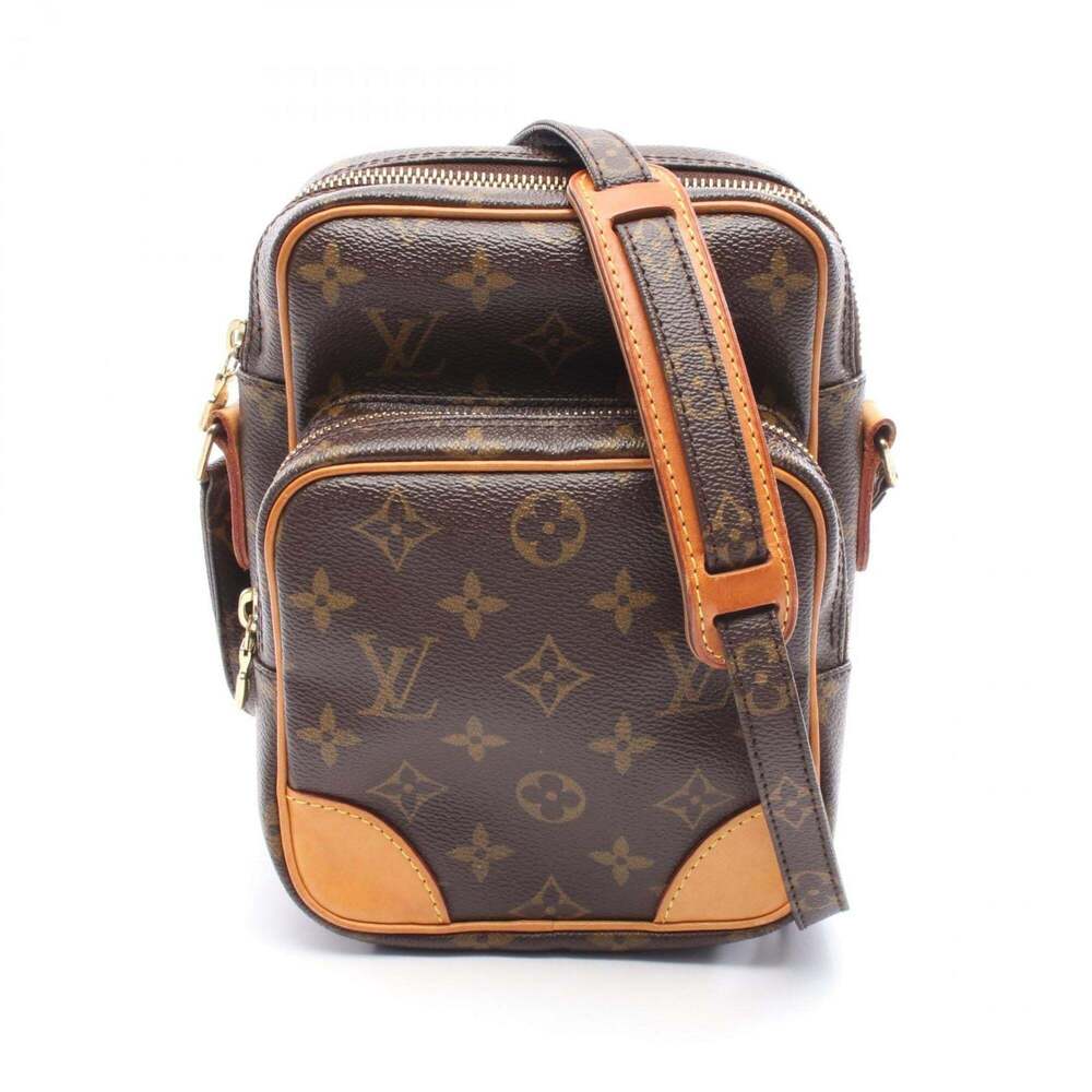 LOUIS VUITTON Brown Monogram Leather Shoulder Bag - Picture 2 of 9